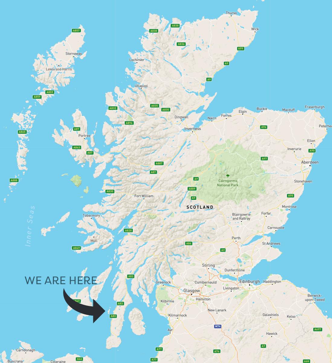 Gigha Map