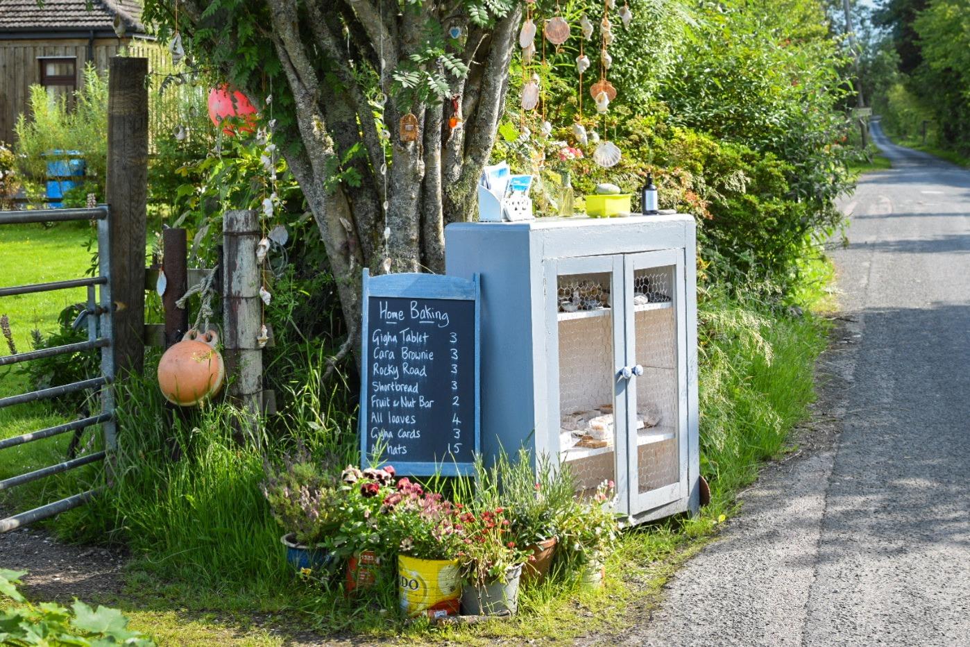 Honesty stall